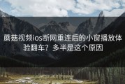 蘑菇视频ios断网重连后的小窗播放体验翻车？多半是这个原因